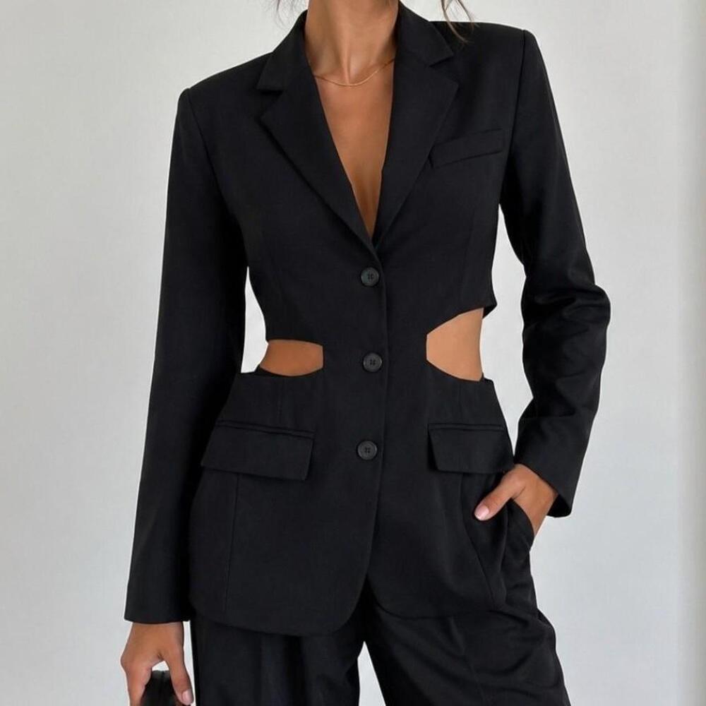 Oak + Fort Cutout Blazer 🖤 size Large